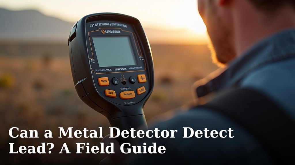 Can a Metal Detector Detect Lead? A Field Guide