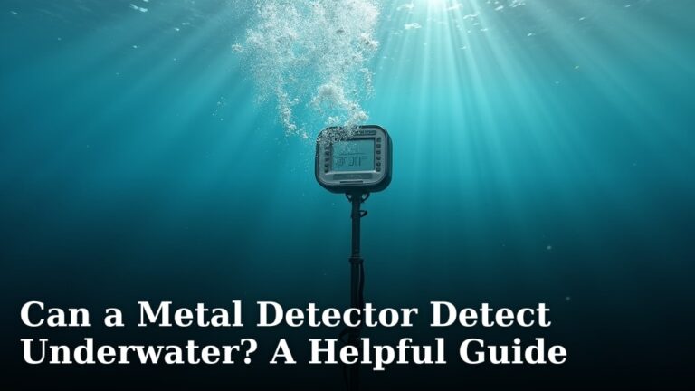Can a Metal Detector Detect Underwater? A Helpful Guide