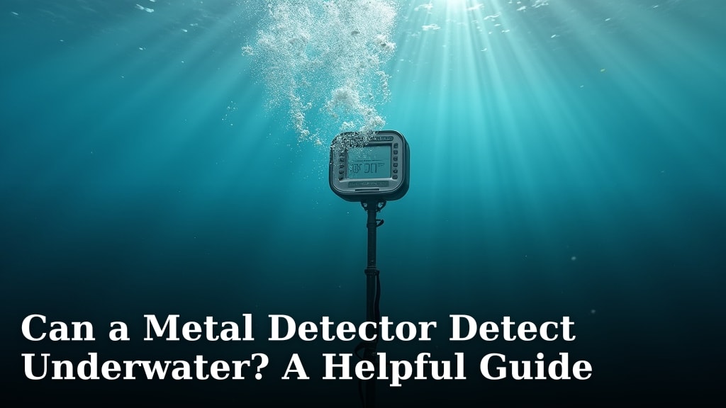 Can a Metal Detector Detect Underwater? A Helpful Guide