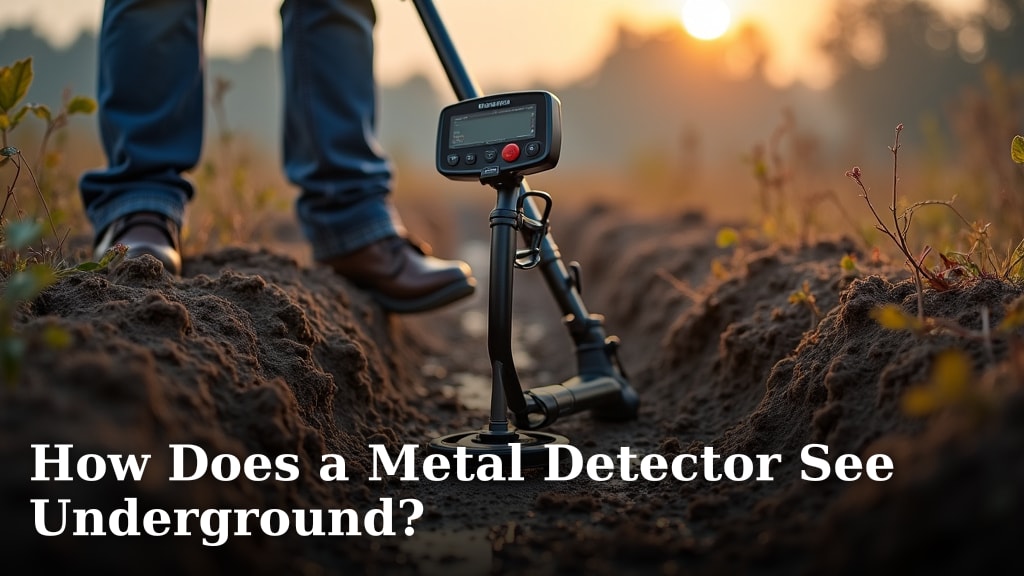 How Does a Metal Detector See Underground?