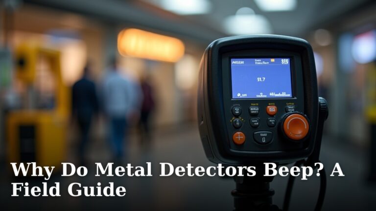 Why Do Metal Detectors Beep? A Field Guide