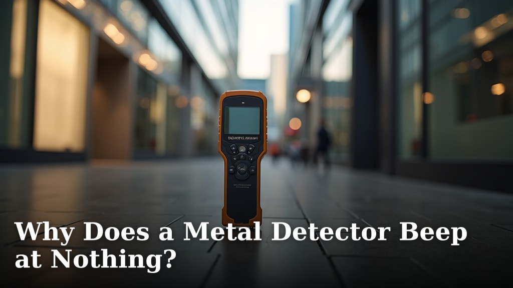 Why Does a Metal Detector Beep at Nothing?